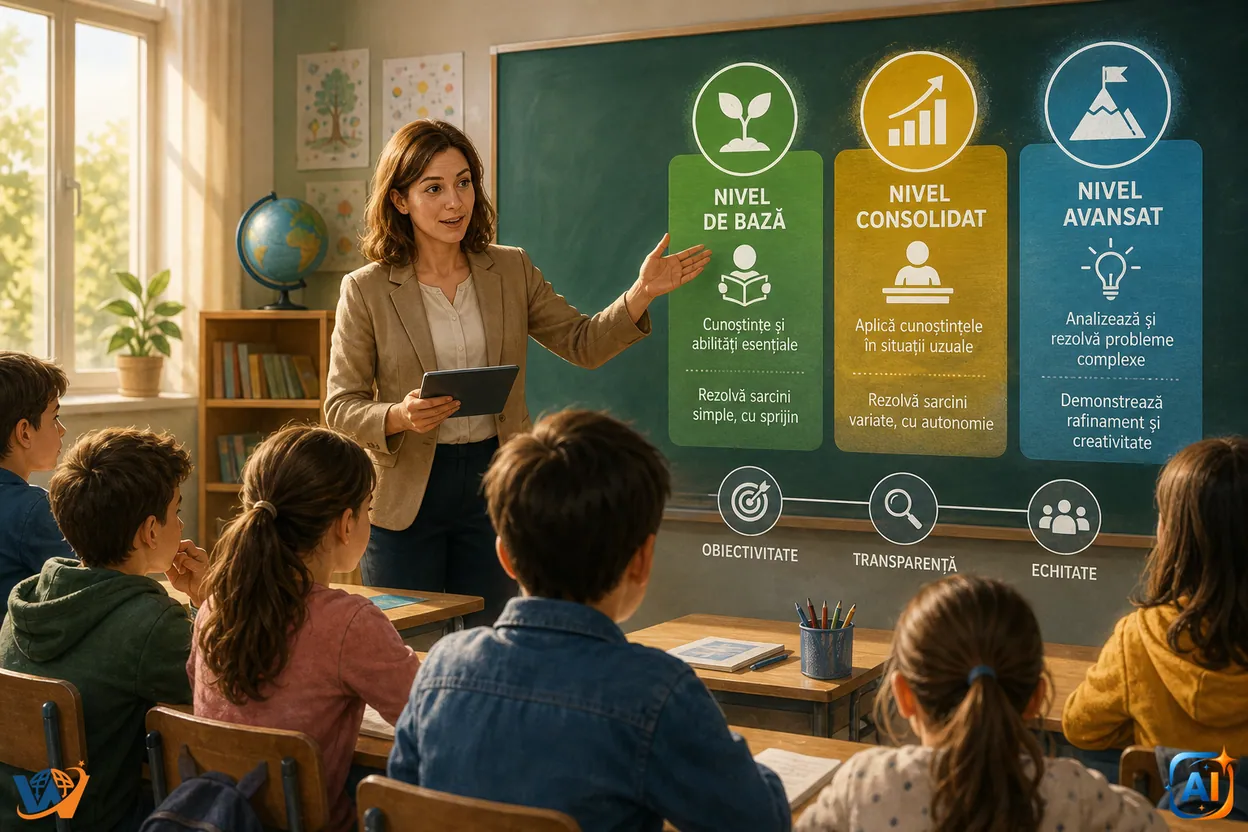 Ministerul Educației propune standarde naționale de evaluare pentru clasele I-VIII