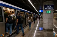 Stația Piața Victoriei 2 s-a redeschis după inundație