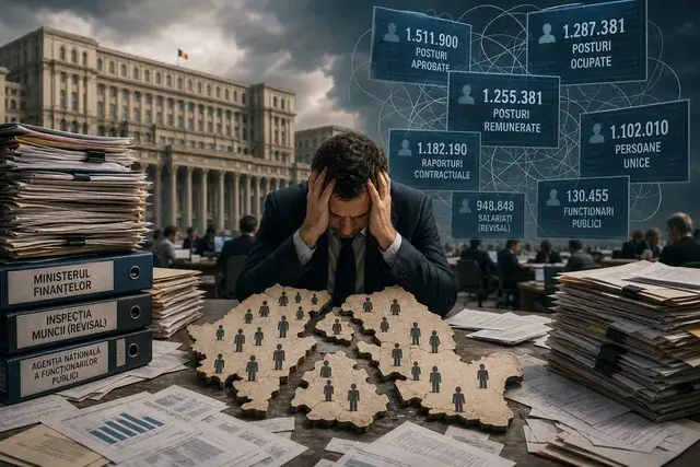 Statul român nu știe exact câți angajați plătește