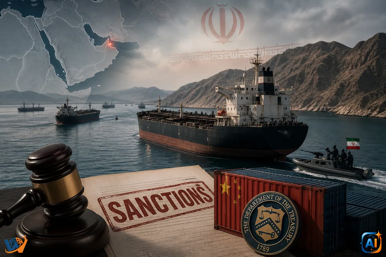 SUA sancționează rețeaua Iranului din Strâmtoarea Hormuz