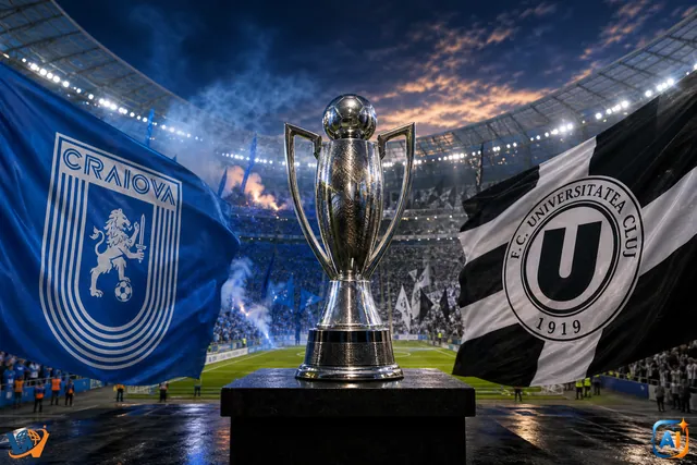 Universitatea Craiova și „U” Cluj deschid noul sezon, trofeul Supercupei României, în joc