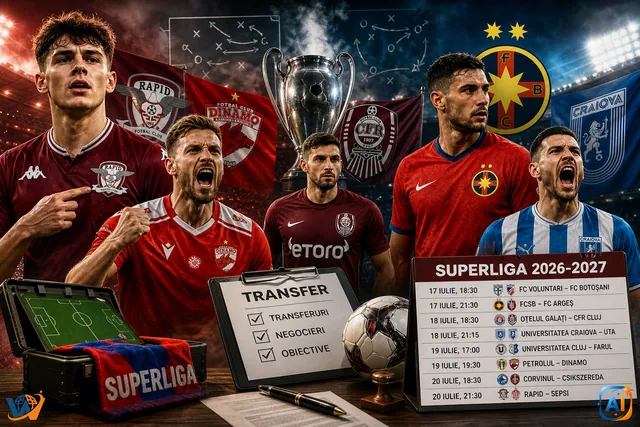 SuperLiga fierbe înainte de start