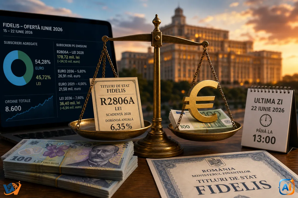 Surpriză la Fidelis: lei peste euro?