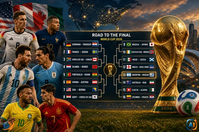 Tabloul șaisprezecimilor CM 2026 prinde contur
