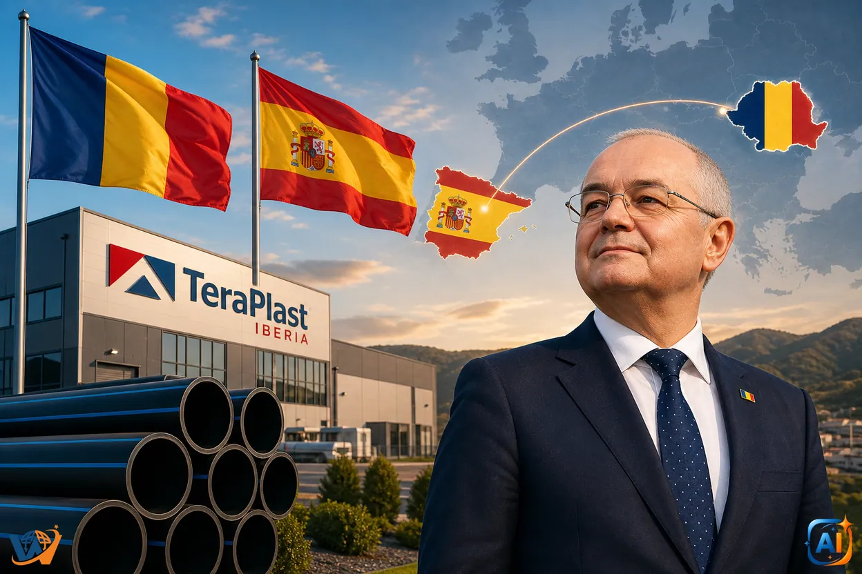 TeraPlast inaugurează o fabrică românească în Spania