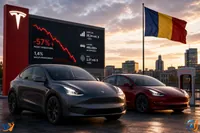 Tesla pierde profit, dar domină electricele din România