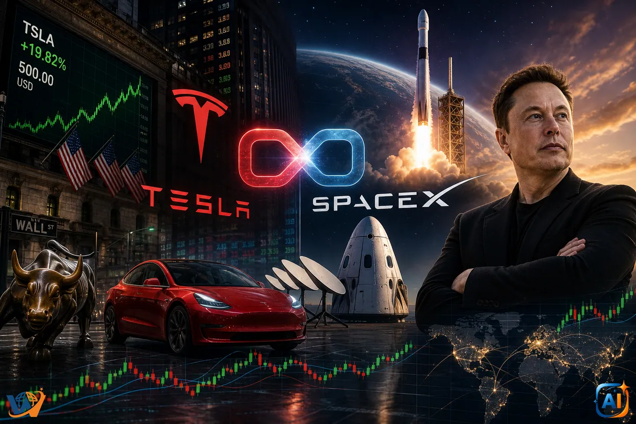 Tesla și SpaceX, visul care agită bursa
