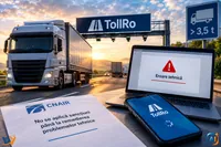 TollRo a pornit cu erori. CNAIR suspendă amenzile până la remediere