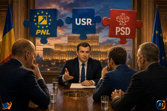 Tomac încearcă să spargă blocajul politic. PNL ezită, USR pune condiții, PSD rămâne cheia jocului