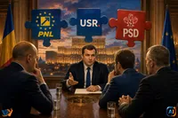 Tomac încearcă să spargă blocajul politic. PNL ezită, USR pune condiții, PSD rămâne cheia jocului