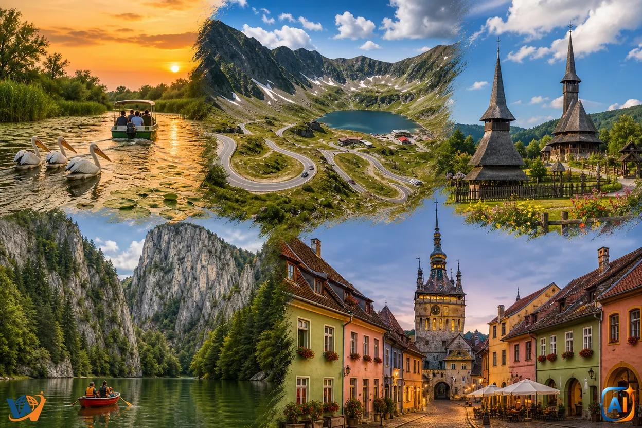 Top 5 destinații din România vara aceasta