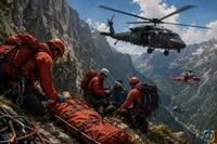 Tragedie în Bucegi: o alpinistă a murit după cădere