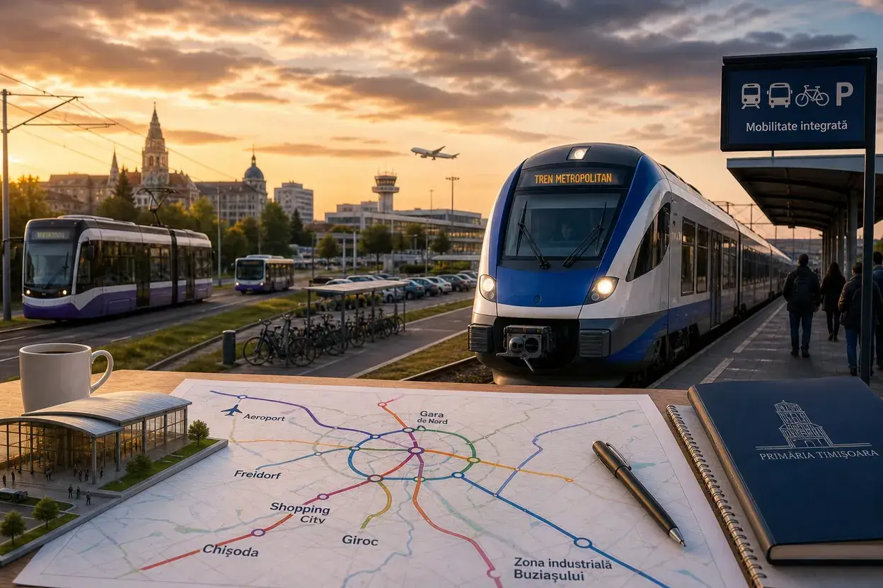 Timișoara vrea tren metropolitan. Cine blochează startul?