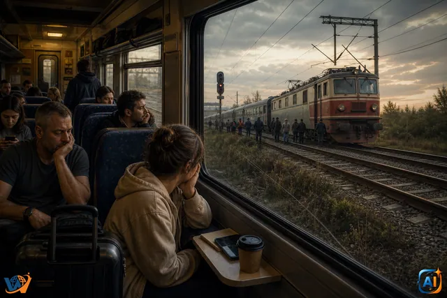 AI Pulse Satirǎ: Trenul Cluj–Constanța, probă de rezistență națională