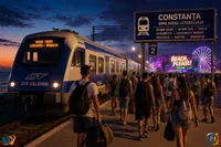 Trenuri suplimentare spre litoralul festivalurilor