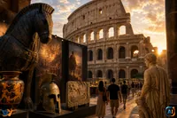 Troia cucerește Colosseumul
