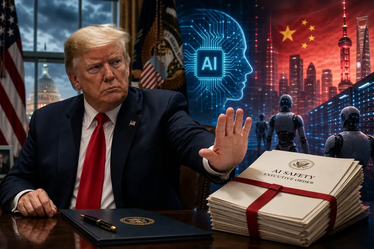 Trump oprește frâna pusă pe AI