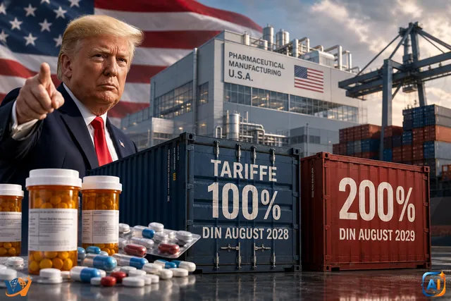 Trump anunță tarife de până la 200% la medicamente