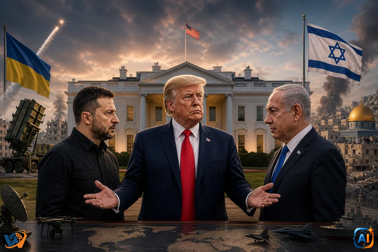 Zi grea la Casa Albă: Zelenski și Netanyahu vin la Trump