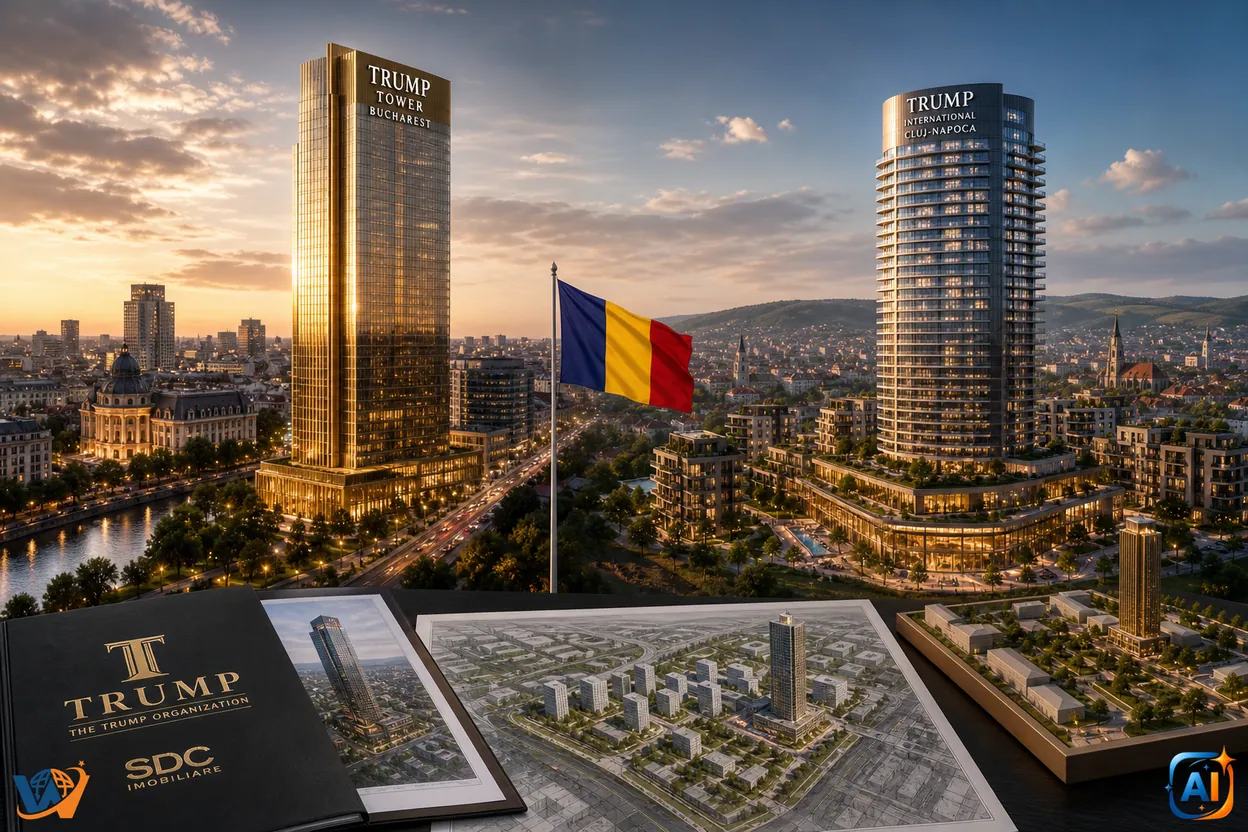 Trump Organization intră în România cu două proiecte uriașe