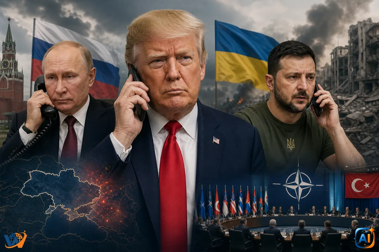 Trump intră în jocul păcii din Ucraina