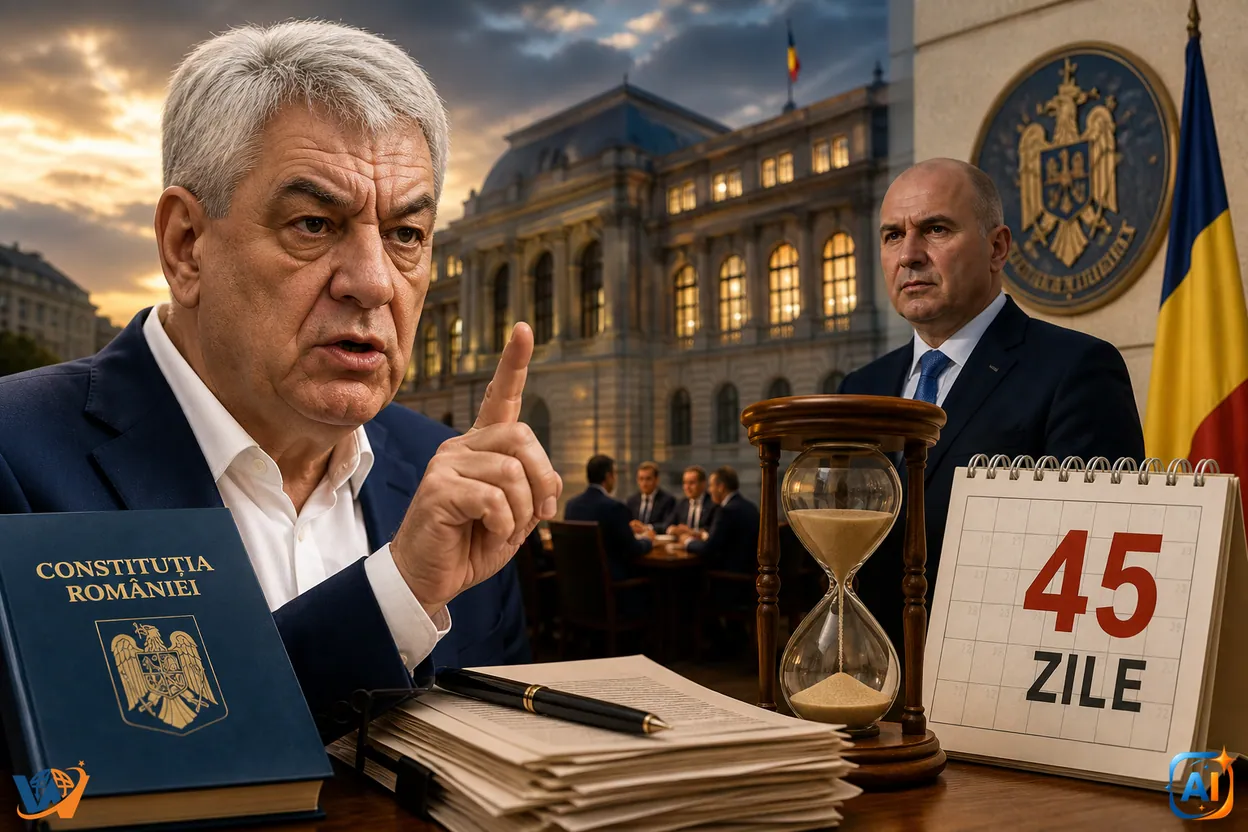 Mihai Tudose acuză Guvernul interimar: ce spune legea despre cele 45 de zile
