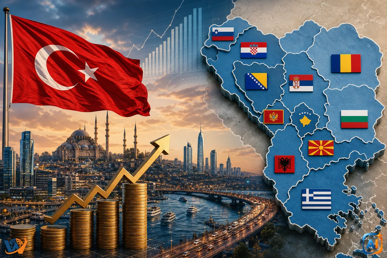 Turcia depășește Balcanii la PIB