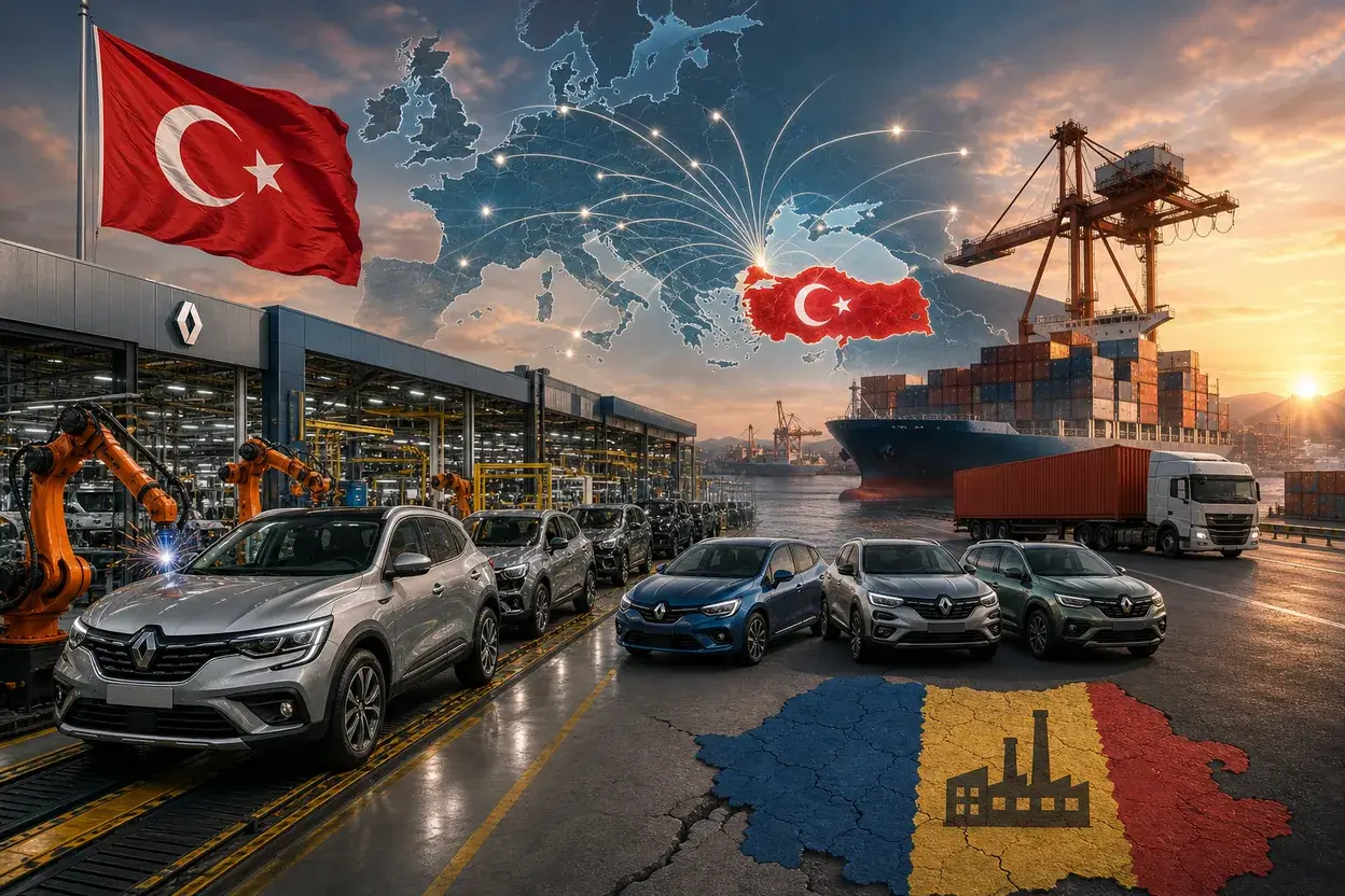 Turcia devine noua uzină auto a Europei. Ce pierde România