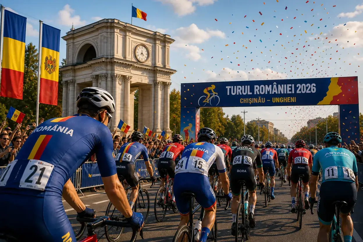 Turul României pornește istoric din Chișinău