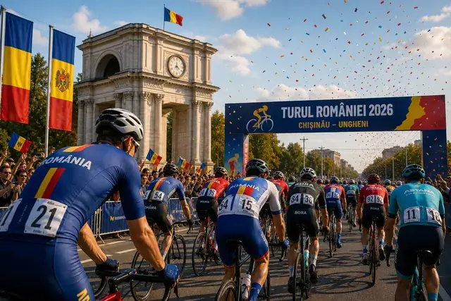Turul României pornește istoric din Chișinău