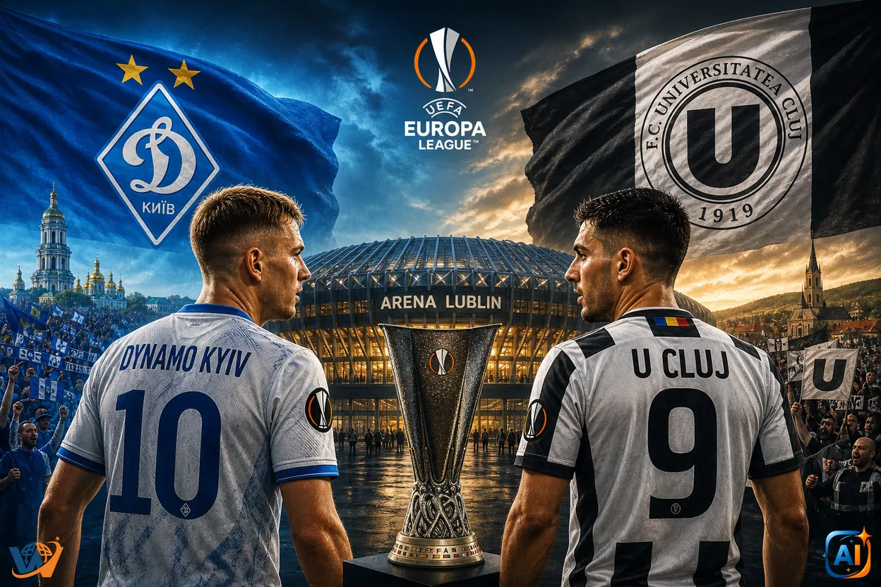 U Cluj joacă în Polonia cu Dinamo Kiev