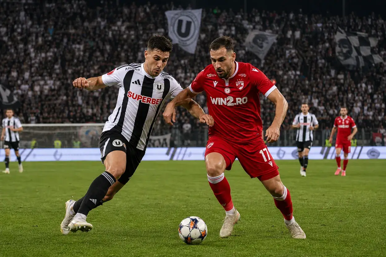 U Cluj – Dinamo, meci cu Europa pe masă