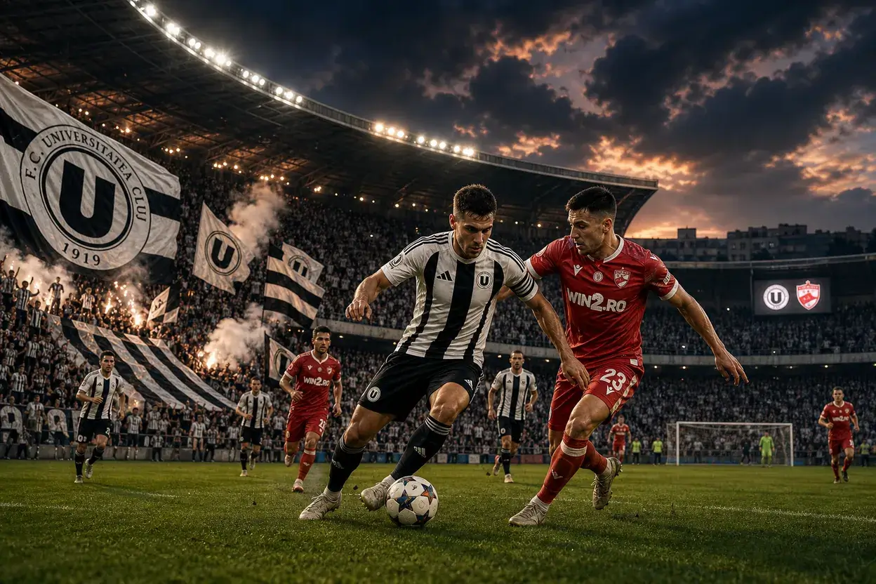 U Cluj joacă azi cu Dinamo pentru Europa