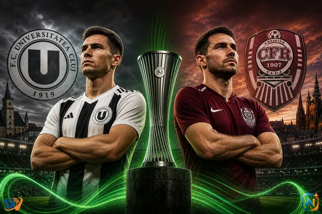 U Cluj și CFR Cluj, traseu greu