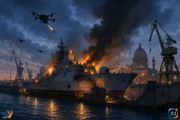 Ucraina lovește în Marea Baltică: corveta Boikiy, avariată la Kronstadt