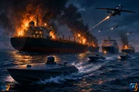 Ucraina susține că a lovit 14 nave rusești în Marea Azov