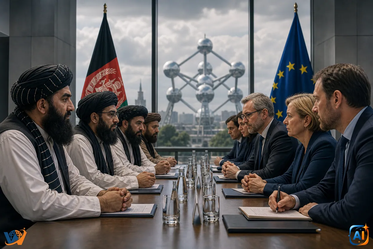 UE cheamă talibanii la Bruxelles
