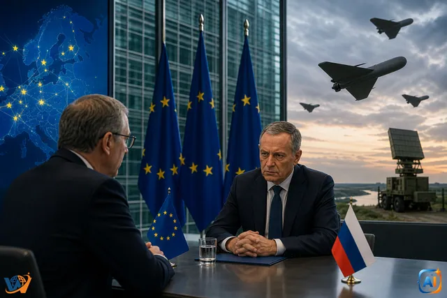 UE convoacă Rusia după dronele intrate în România