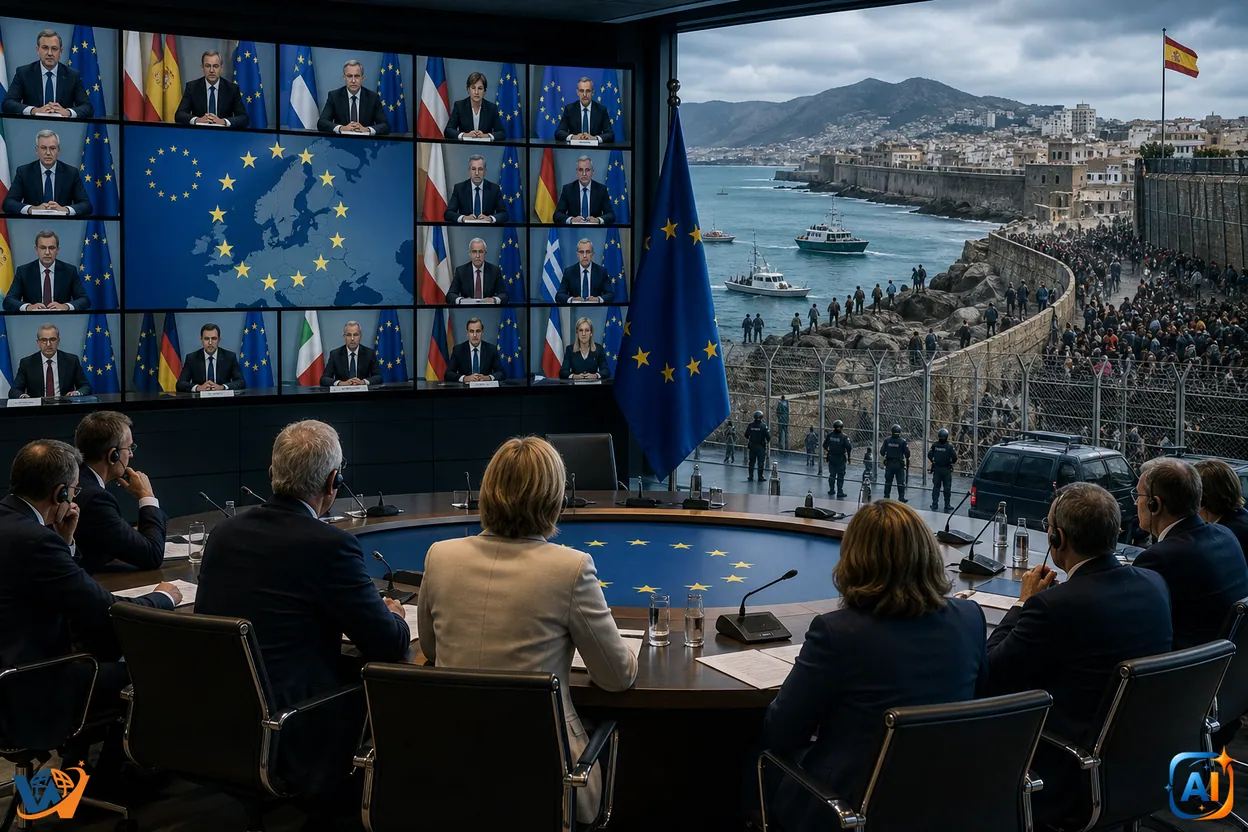 Europa, chemată de urgență după criza din Ceuta