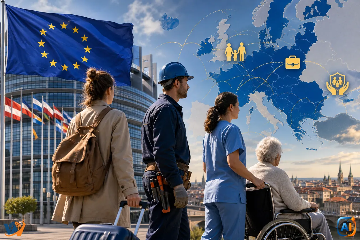 UE schimbă regulile sociale pentru 16 milioane de europeni