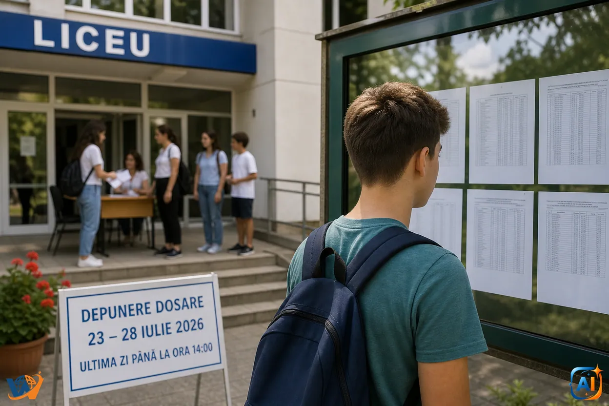 Ultima zi pentru confirmarea locului la liceu în Cluj
