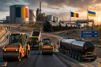 Umbrarescu reclamă lipsa bitumului pentru autostrăzi, România exportă însă masiv în Ucraina