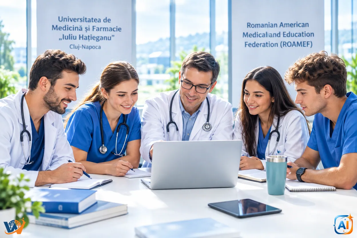 UMF Cluj și ROAMEF, parteneriat pentru mentorat și cercetare medicală