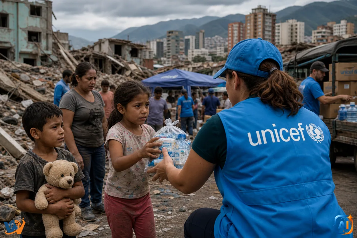 UNICEF: 680.000 de copii din Venezuela au nevoie urgentă de ajutor după cutremure