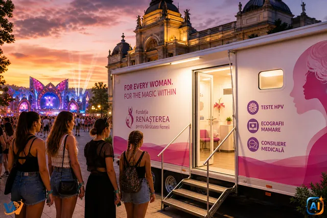 Premieră la UNTOLD: teste HPV și ecografii mamare gratuite
