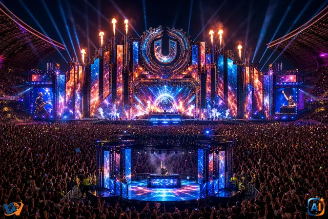 UNTOLD schimbă jocul: Cluj Arena devine un ecran uriaș