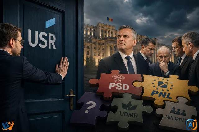 USR refuză guvernarea cu PSD după nominalizarea lui Veștea