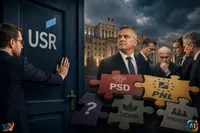USR refuză guvernarea cu PSD după nominalizarea lui Veștea