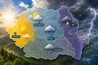 Vreme capricioasă azi în România