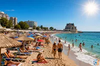 Vreme perfectă de plajă pe litoral: soare și 29°C